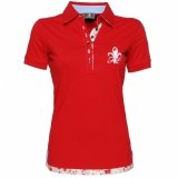 Koszulka polo SPORTY damska - FIOR DA LISO - red