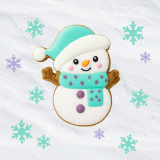 Ciasteczko bałwanek CHRISTMAS - Candy Horse 