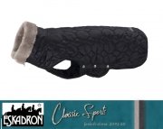 Derka dla psa Eskadron GLOSSY - CLASSIC SPORTS - jesień-zima 2019/2020 - caviar