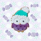 Ciasteczko sowa CHRISTMAS - Candy Horse 