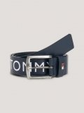 Pasek ze sztucznej skóry PALERMO - Tommy Hilfiger Equestrian - desert sky