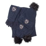 Komplet Hazelton czapka, szalik, rękawiczki - HV POLO