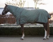 Derka padokowa z odpinanym kołnierzem 150g 600D AW 22/23 - QHP - stirrup