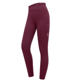  Legginsy jeździeckie młodzieżowe ELLA ELT - Waldhausen - velvet red 