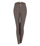 Bryczesy damskie Fun Sport High Waist - ELT - taupe/black