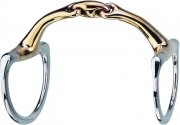 Wędzidło z łącznikiem oliwkowe DYNAMIC RS 16mm - SPRENGER