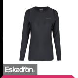 Bluzka damska z długim rękawem - Reflexx Equestrian Fanatics S/S 21 - Eskadron - black