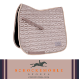 Potnik ujeżdżeniowy Velvet Balance Pad Dressage Style AW24 - Schockemohle - cardamon