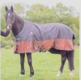 Derka padokowa ECONOMIC 200g 600D - KANTRIE - grey/merlot