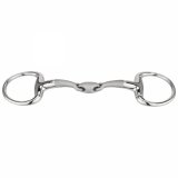 Wędzidło SATINOX PONY/ICEL. oliwkowe 2xłamane 12 mm - Sprenger