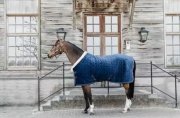 Derka stajenna Show Rug Velvet 160g - Kentucky - navy