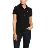 Koszulka damska PRIX 2.0 SS POLO SS21 - Ariat - black