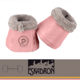 Kaloszki SOFTSLATE FAUX FUR Platinum 2025 - Eskadron - softy rouge