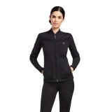 Bluzka damska ASCENT FULL ZIP - Ariat - black
