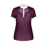 Koszulka konkursowa SOPHIE - Fair Play - jagodowy 