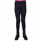 Legginsy zimowe młodzieżowe LISSIE JUNIOR AW 24/25 - QHP - black 