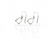 Kolczyki wiszące C STRZEMIONA - Wróbel