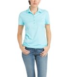 Koszulka damska TALENT SS POLO SS21 - Ariat - cool blue