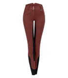 Bryczesy młodzieżowe Fun Sport High Waist - ELT - mahogany/black