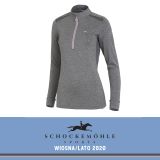 Bluza PAGE SS20 - Schockemohle - grey melange/rose