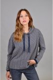 Bluza damska z kapturem PALMYRE AW 22/23 - Harcour - monogram