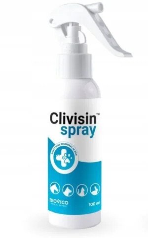 Spray do oczyszczania ran Clivisin Spray 100ml - Biovico