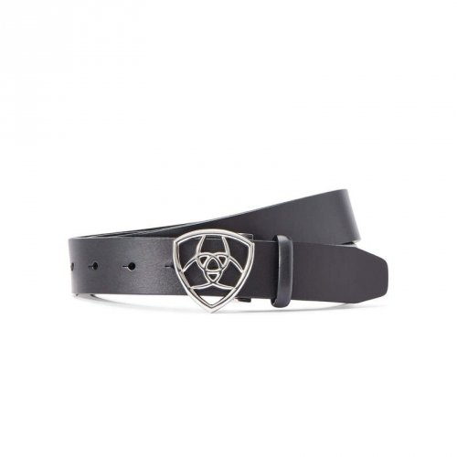 Pasek skórzany do spodni THE SHIELD - Ariat - black