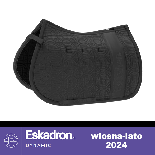 Potnik BIG SQUARE HIGHGLOSS Dynamic SS24 - Eskadron - black