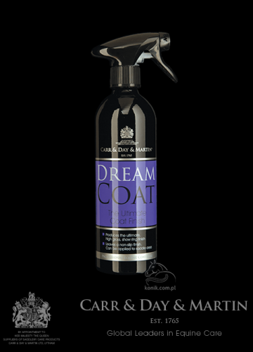 Odżywka i nabłyszczacz do grzywy i ogona DREAM COAT metalowe opakowanie 500ml - CARR&amp;DAY&amp; MARTIN