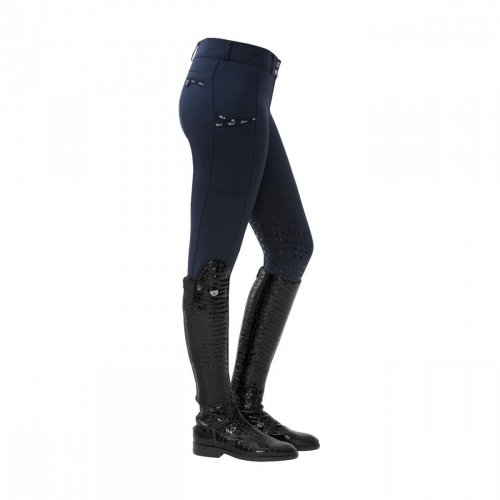 Bryczesy damskie ELINA Full Grip AW 22/23 - SPOOKS - navy