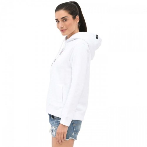 Bluza damska LUHNA HOODY SS22 - Spooks - white