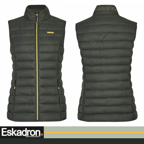 Kamizelka damska NAVA - Equestrian Fanatics AW21 - Eskadron - antique green