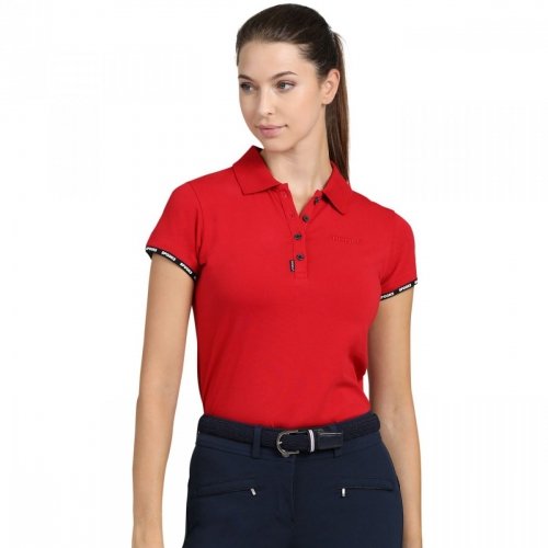 Koszulka damska JANNAH POLO - Spooks - ribbon red
