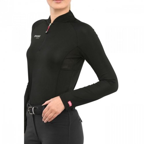Koszulka damska funkcyjna CORAH SS22 - Spooks - black