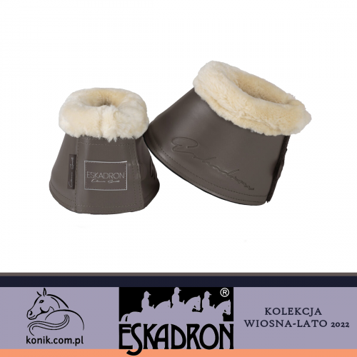 Kaloszki FAUXFUR - Classic Sports S/S 22 - Eskadron - fossil