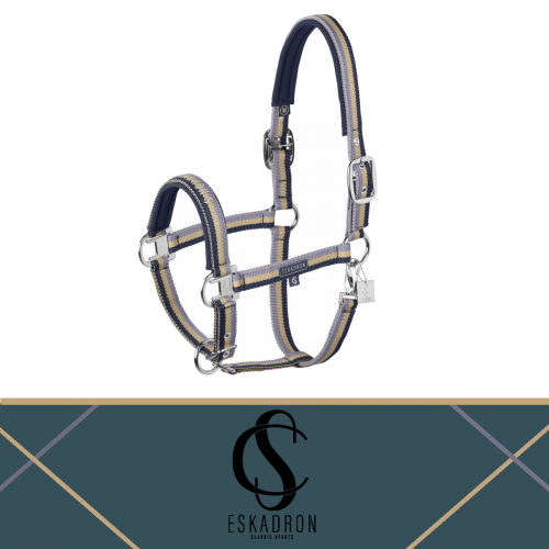 Kantar DOUBLE PIN Classic Sports S/S 26 - Eskadron - navy/sierra/orchid