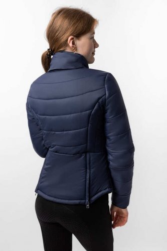 Kurtka pikowana Astrid - polar blue - Horze