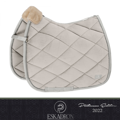 Potnik VELVET CROCO Platinum 2022 - Eskadron - pearlgrey