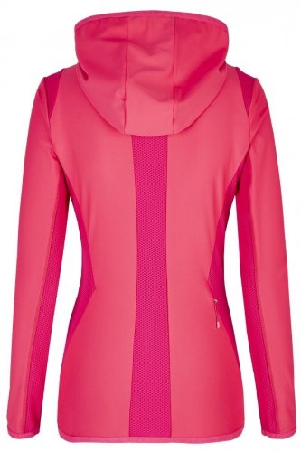 Bluza rozpinana damska Tech-Jersey Zip Hood - Reflexx Equestrian Fanatics S/S 21 - Eskadron - pink