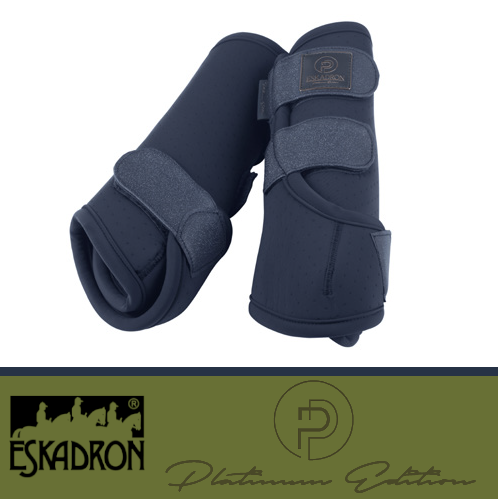 Ochraniacze przody PRO DRESSAGE FRONT Platinum 2024 - Eskadron - atlantic blue