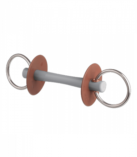 Wędzidło proste COMFORT BAR 15mm - BERIS - hard