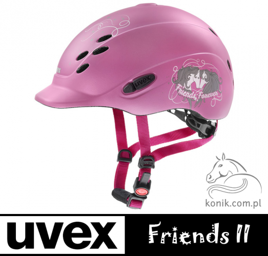 Kask ONYXX FRIENDS II - Uvex - pink