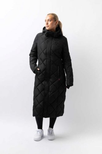 Płaszcz damski  ocieplany GEM- Anthracite Dark Grey - B//Vertigo 