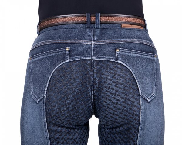 Bryczesy damskie HAILYN - QHP - denim