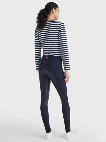 Bryczesy damskie CLASSIC - Tommy Hilfiger Equestrian - desert sky