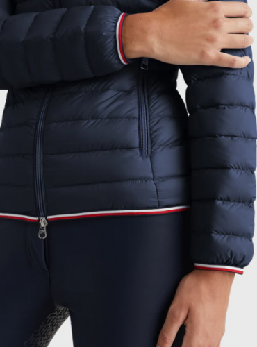 Kurtka damska RE-DOWN -Tommy Hilfiger Equestrian - desert sky