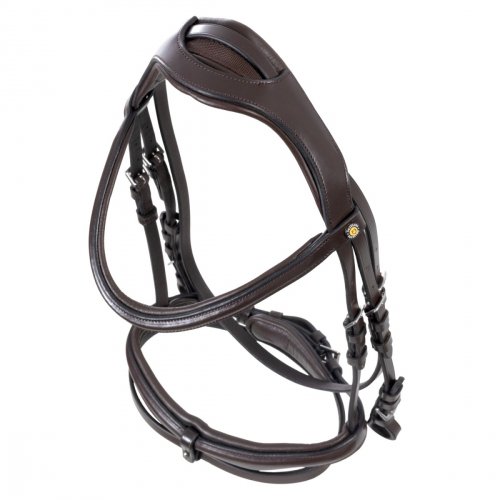 Ogłowie anatomiczne z wodzami Anatomic - EQUESTRO