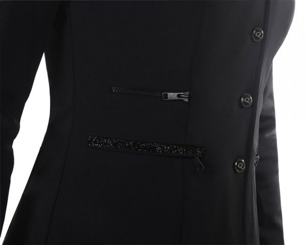 Frak jeździecki damski Juliet - QHP - black