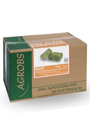PreAlpin Compact siano i zioła w kostkach 15kg - AGROBS  