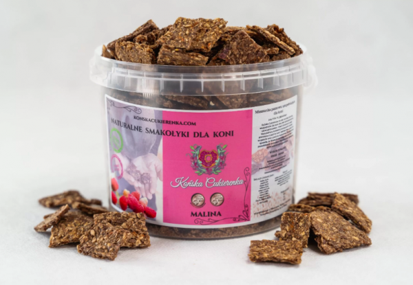 Naturalne ciasteczka 2L - Końska Cukierenka - malina